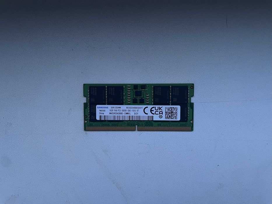 New DDR5 32 Gb ( 2 x 16 Гб ) Samsung 5600 SO-DIMM