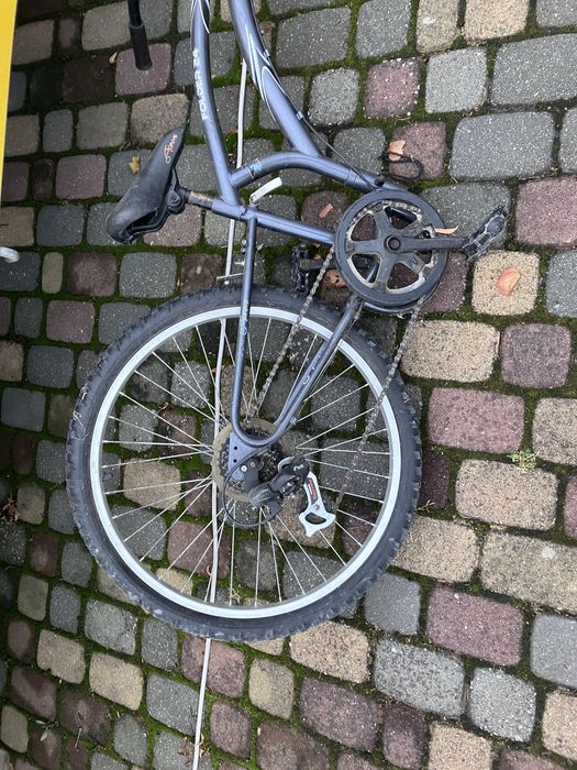Doczepka rowerowa z przezutkami sprawna w fajnym stanie z uchwytem