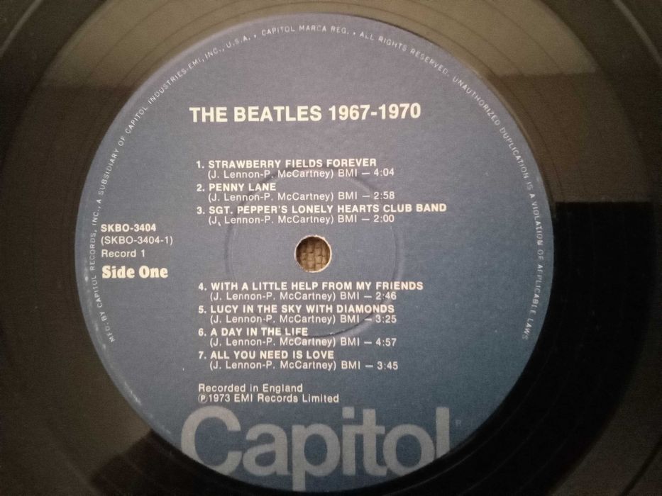 Виниловый альбом The Beatles 1967-1970  (Made in USA)