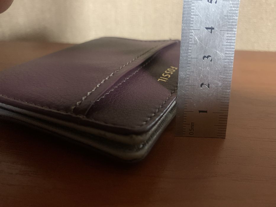 Гаманець шкіряний маленький Fossil