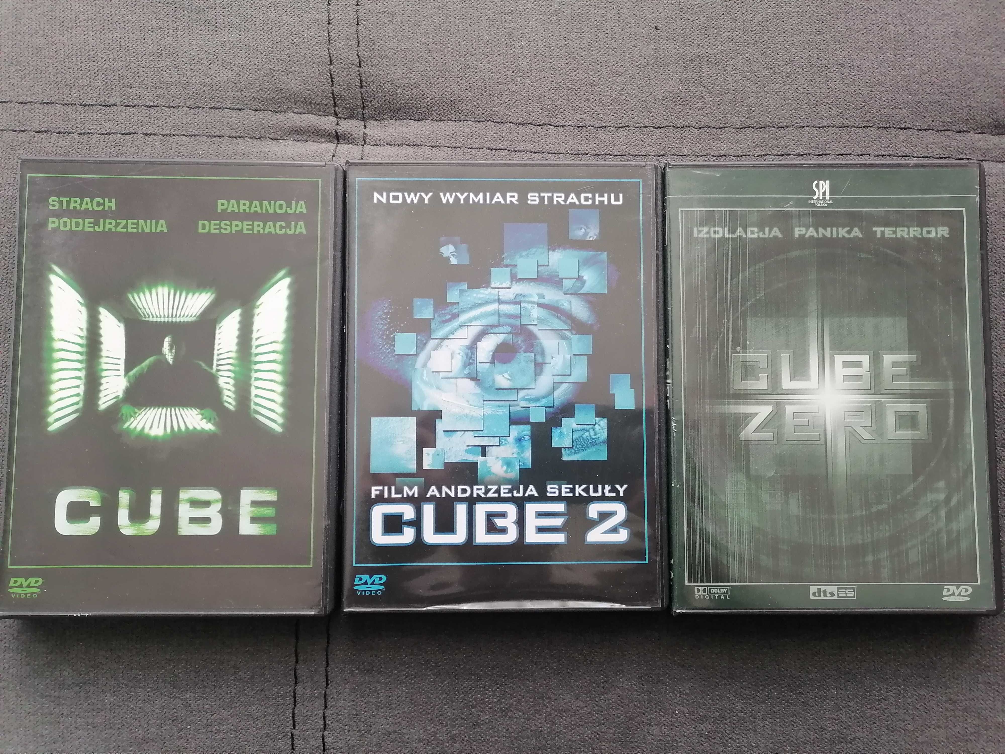Cube Cube 2 Cube Zero 3x DVD