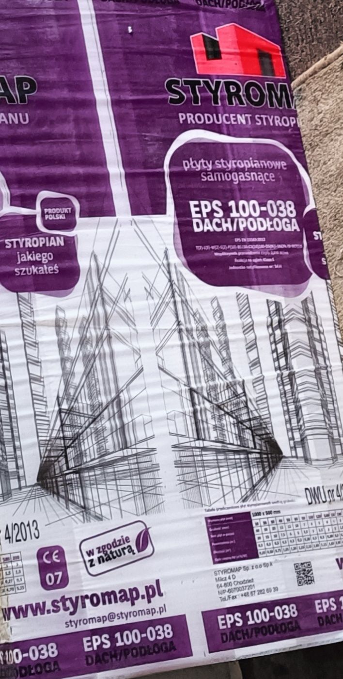 styropian podłogowy eps 100/038 eps 200/034