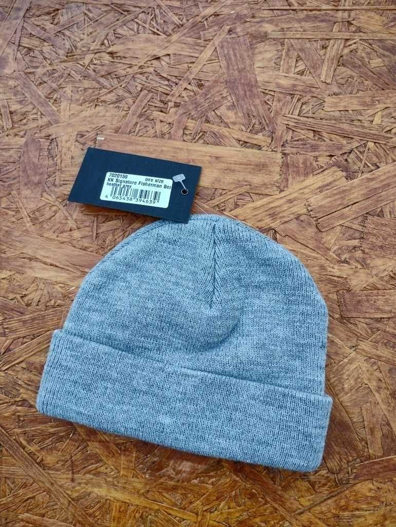 Czapka Karl Kani szara unisex NOWA! 100% akryl