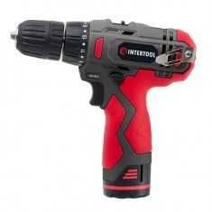 Шурупокрут-дріль акумуляторний 12В, 30Нм,  1.5А INTERTOOL DT-0310