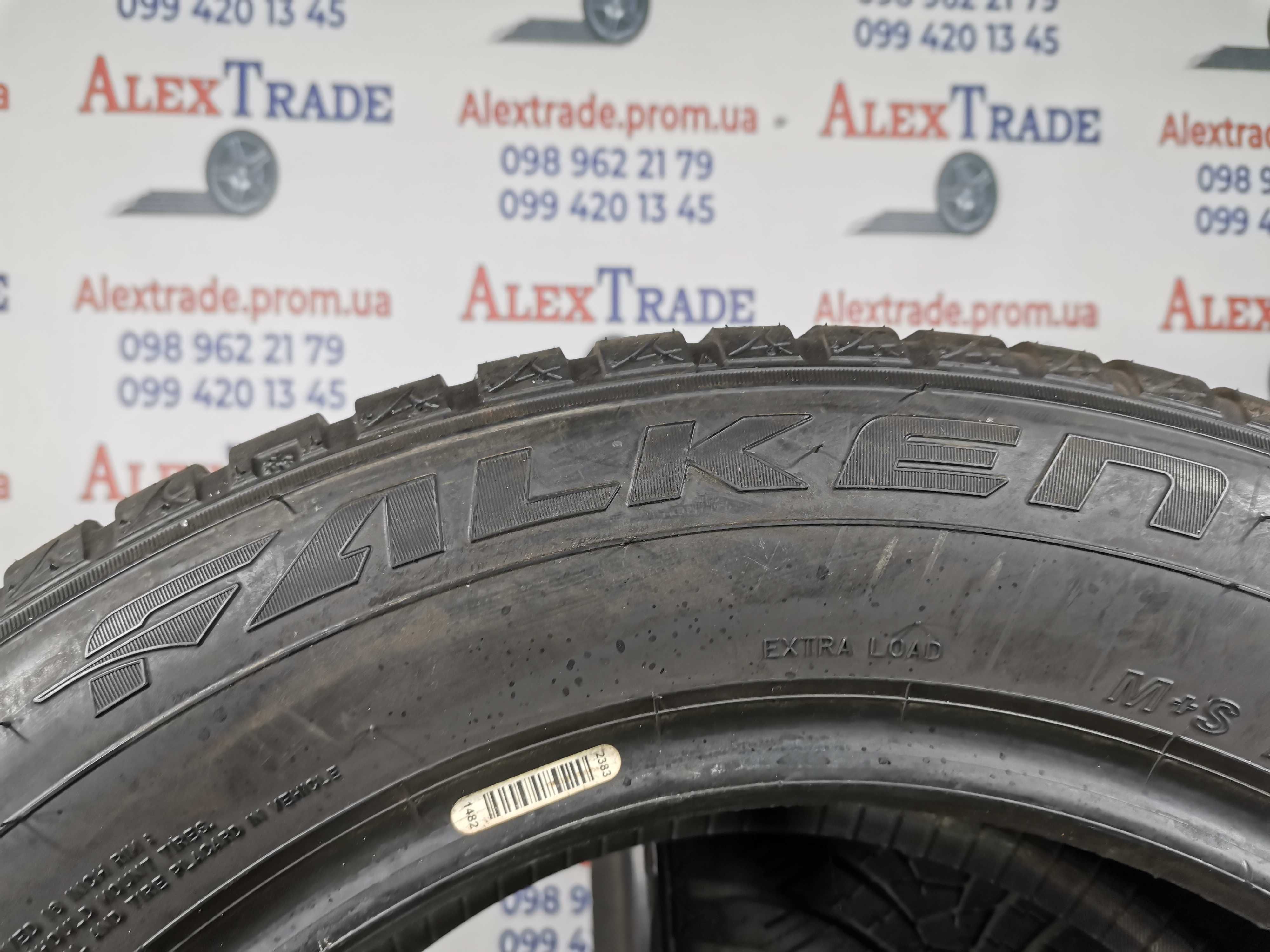 2 шт. 215/60 R16 Falken EuroAll Season AS210 шини б/у, 6-7 мм