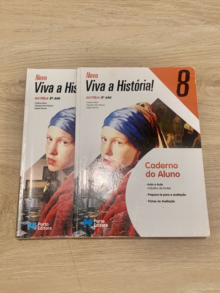 Manuais escolares História 8° ano/ Viva a História!