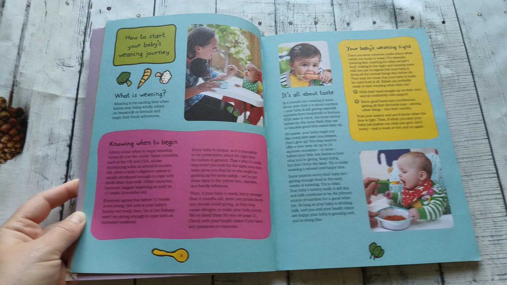 Книга англійською A Tiny Taste of the First Foods Book Ella's kitchen