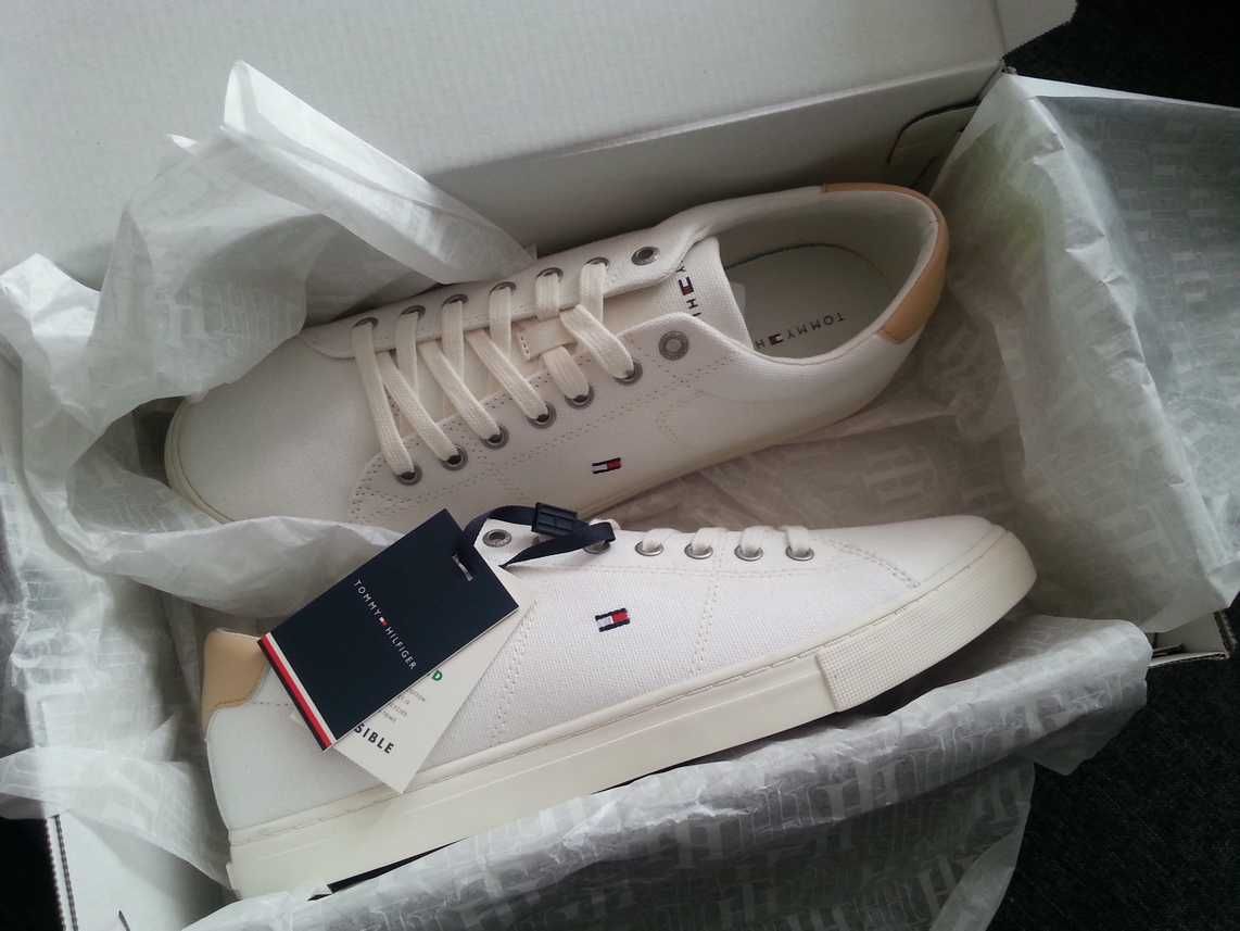 Oryginalne Tommy Hilfiger ładne modne trampki tenisówki buty 399zł