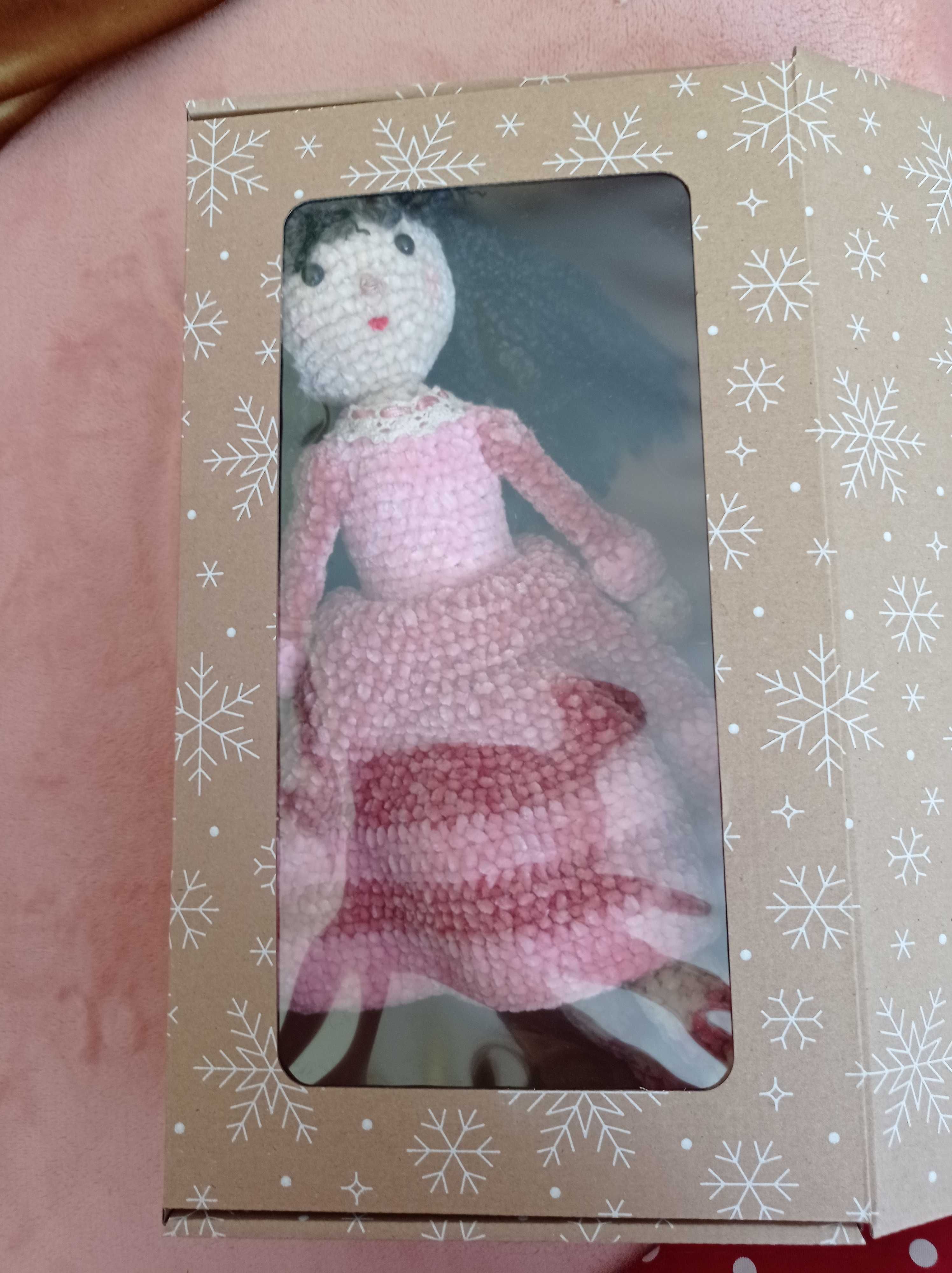 Lalka handmade przytulanka Klaudynka  prezent dzień dziecka