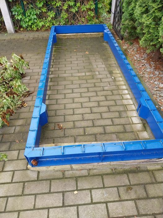 Forma do płyt drogowych nową 3x1×0.15