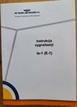 Instrukcja sygnalizacji Ie-1 (E-1)