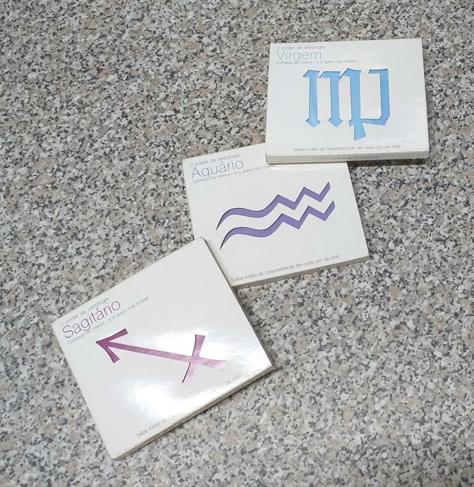 CDs de astrologia - Virgem, Aquário, Sagitário