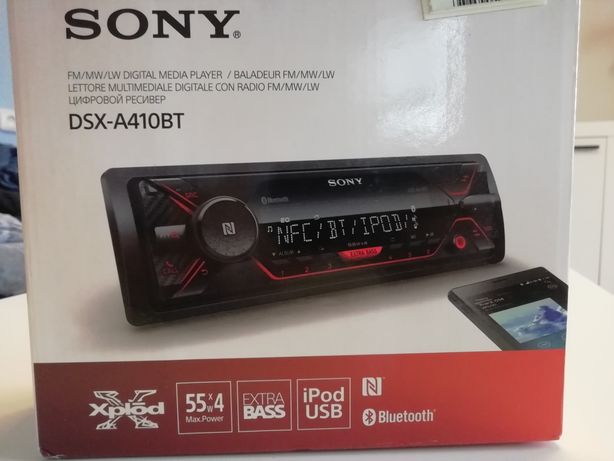Radio samochodowe Bluetooth Sony DSX a410bt dsx-a410bt 1 din