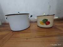 Кастрюли эмалированные