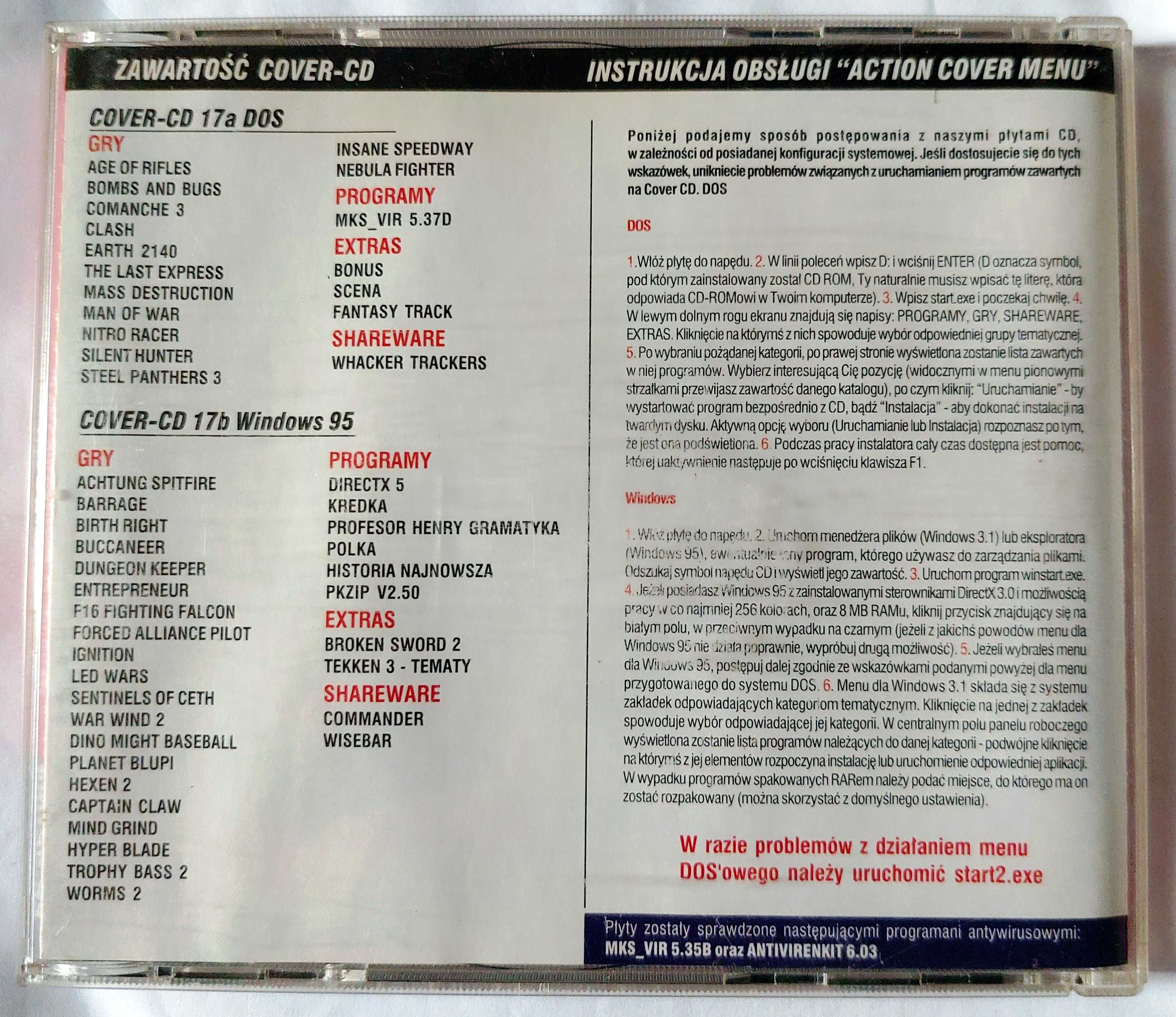 CDACTION Październik 1997 | numer 17 | komplet na PC
