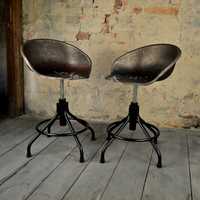 Loft industrial hoker fotel krzesło vintage glamour