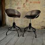 Loft industrial hoker fotel krzesło vintage glamour