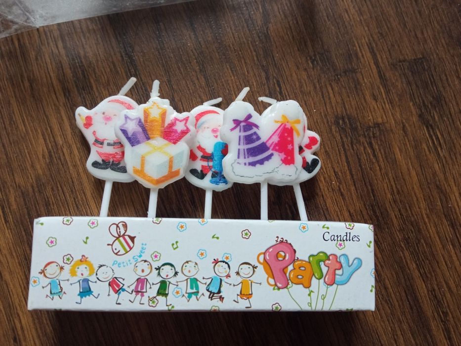 Свічки святкові на день народження