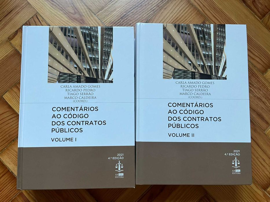 Comentários ao Código dos Contratos Públicos (2 volumes)