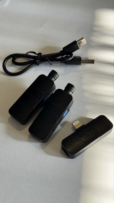 Петлички ( мікрафони) BOYA BY-V20 Lighting