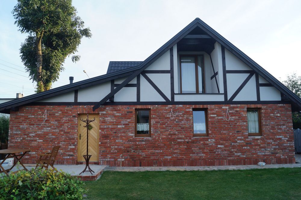 Klasyczne płytki ceglane licowe cegła cięta poniemiecka płytka ceglane