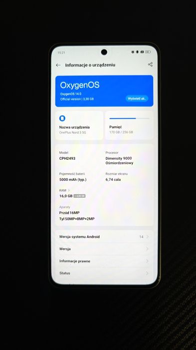 Oneplus Nord 3 5G + gratis.