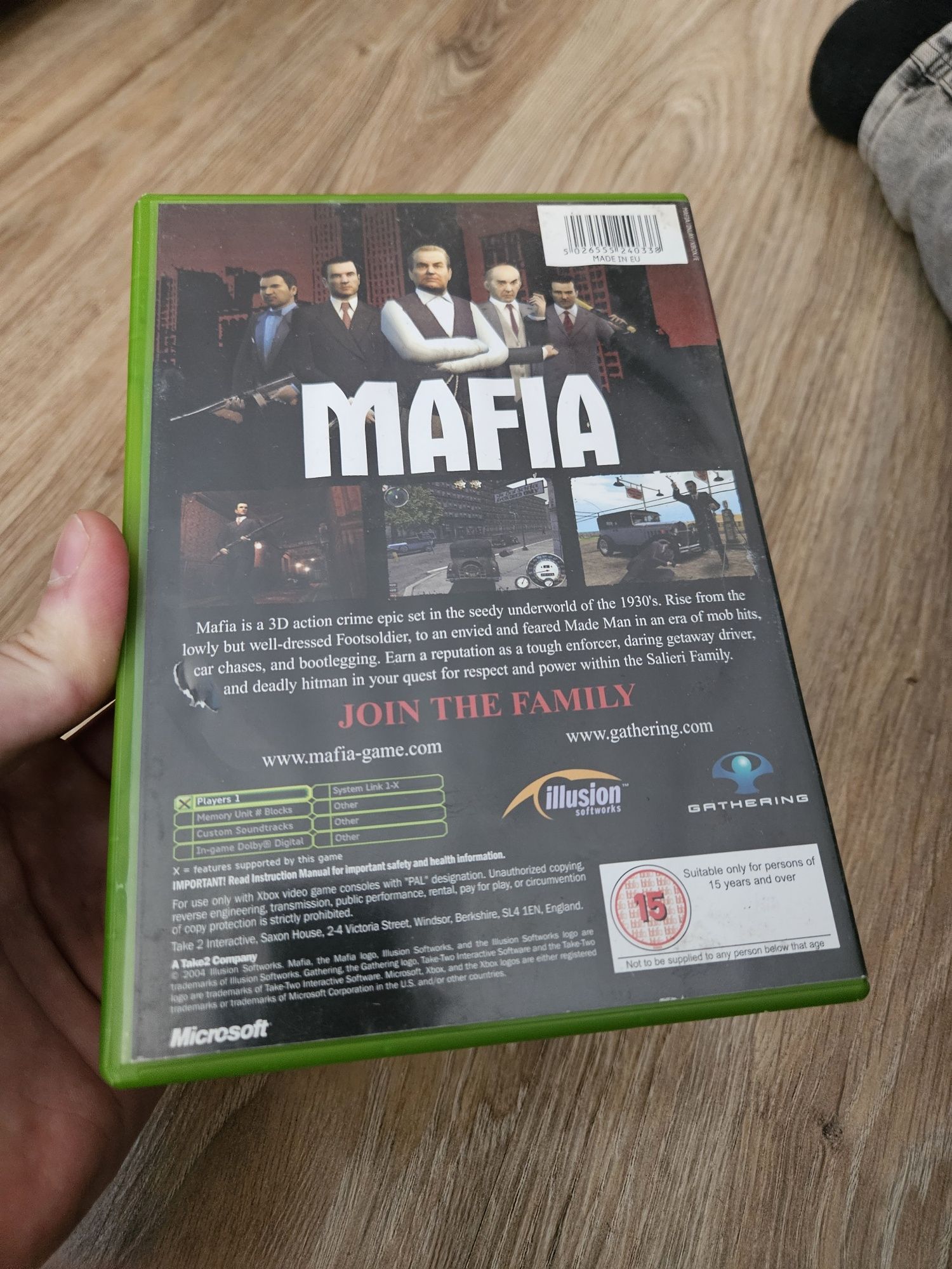 Mafia xbox classic ANG