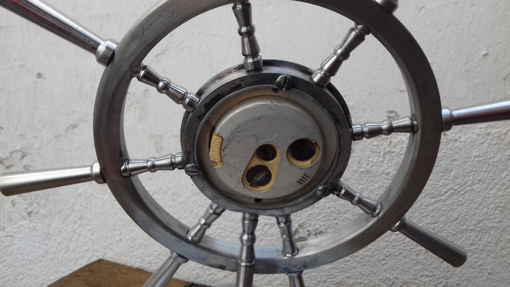 Relógio Roda de Leme em Inox - Marca Seiko
