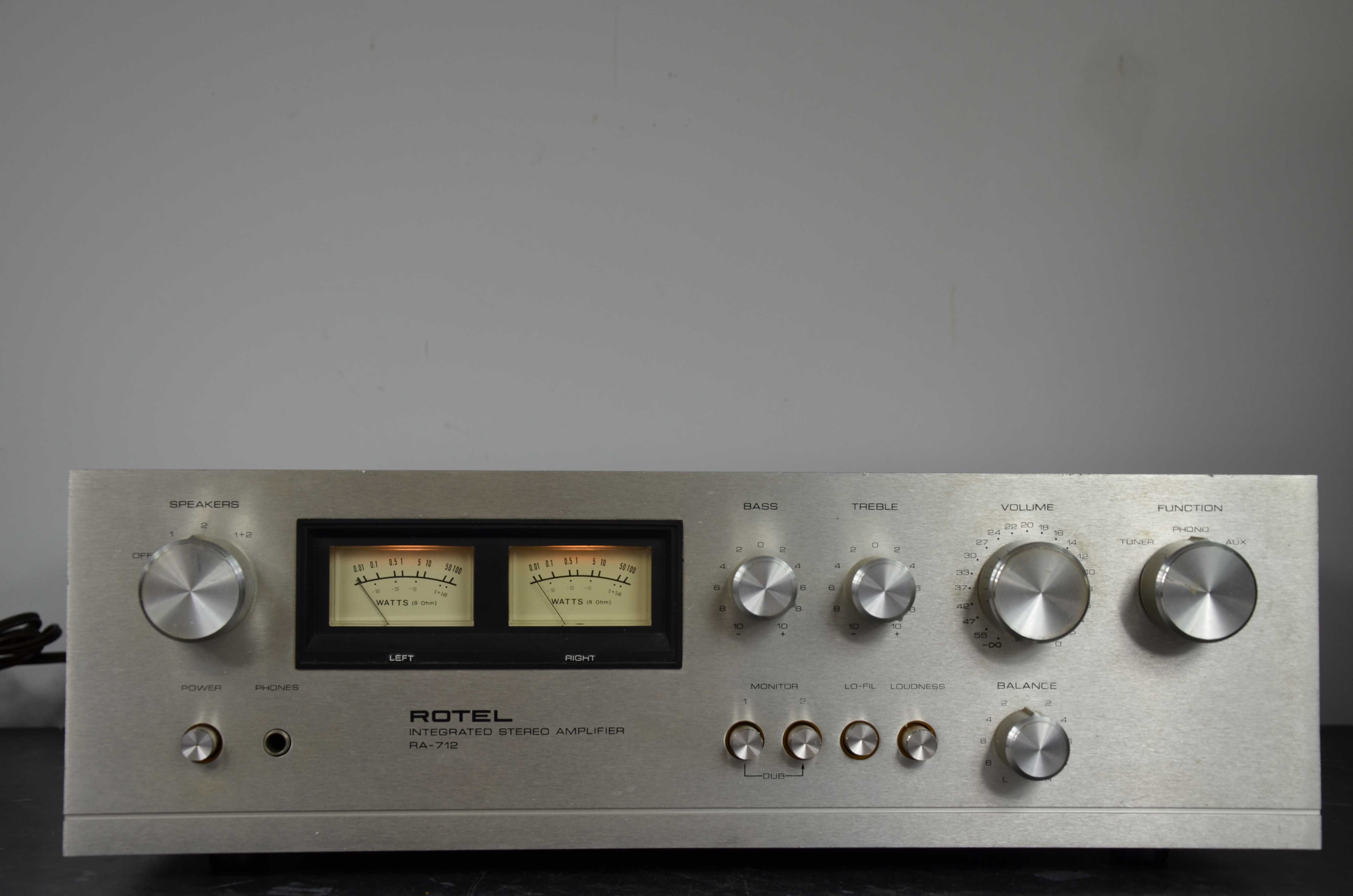 Wzmacniacz ROTEL RA-712 Stereo rarytas vintage