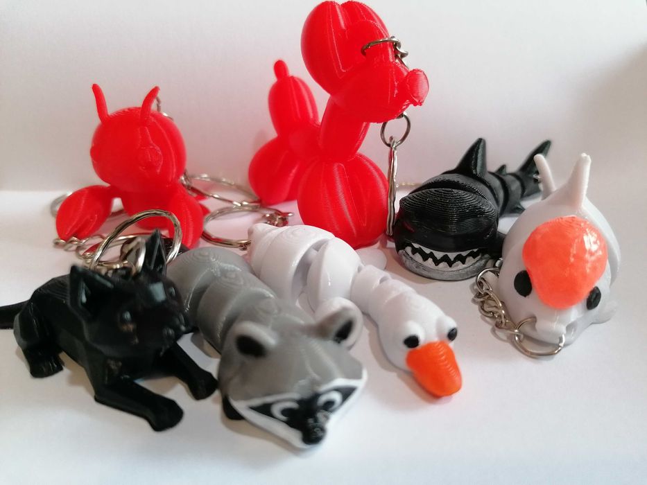 3D- іграшки та брелоки