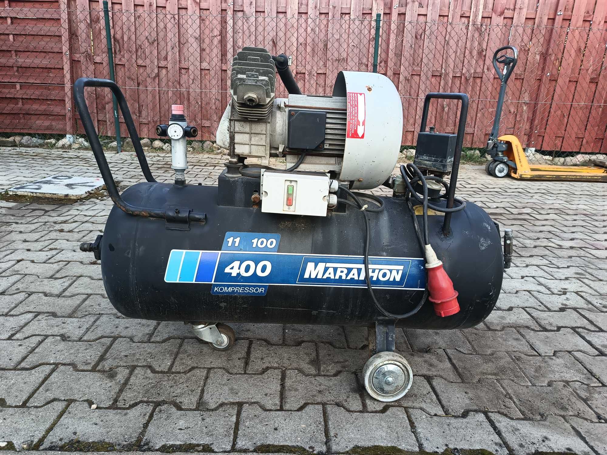 Kompresor,sprężarka 100l. 380 v.-3 kw.