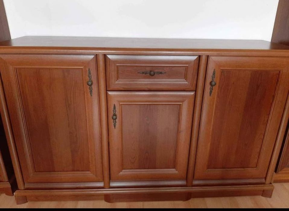 Komoda KENT Black red white