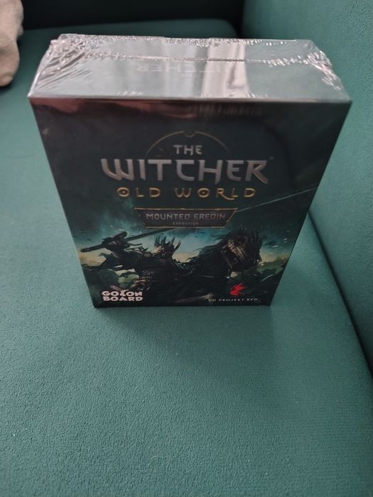 Unikat,kolekcjonerska figurka Eredin na Koniu PL(folia)-Wiedźmin:SŚ