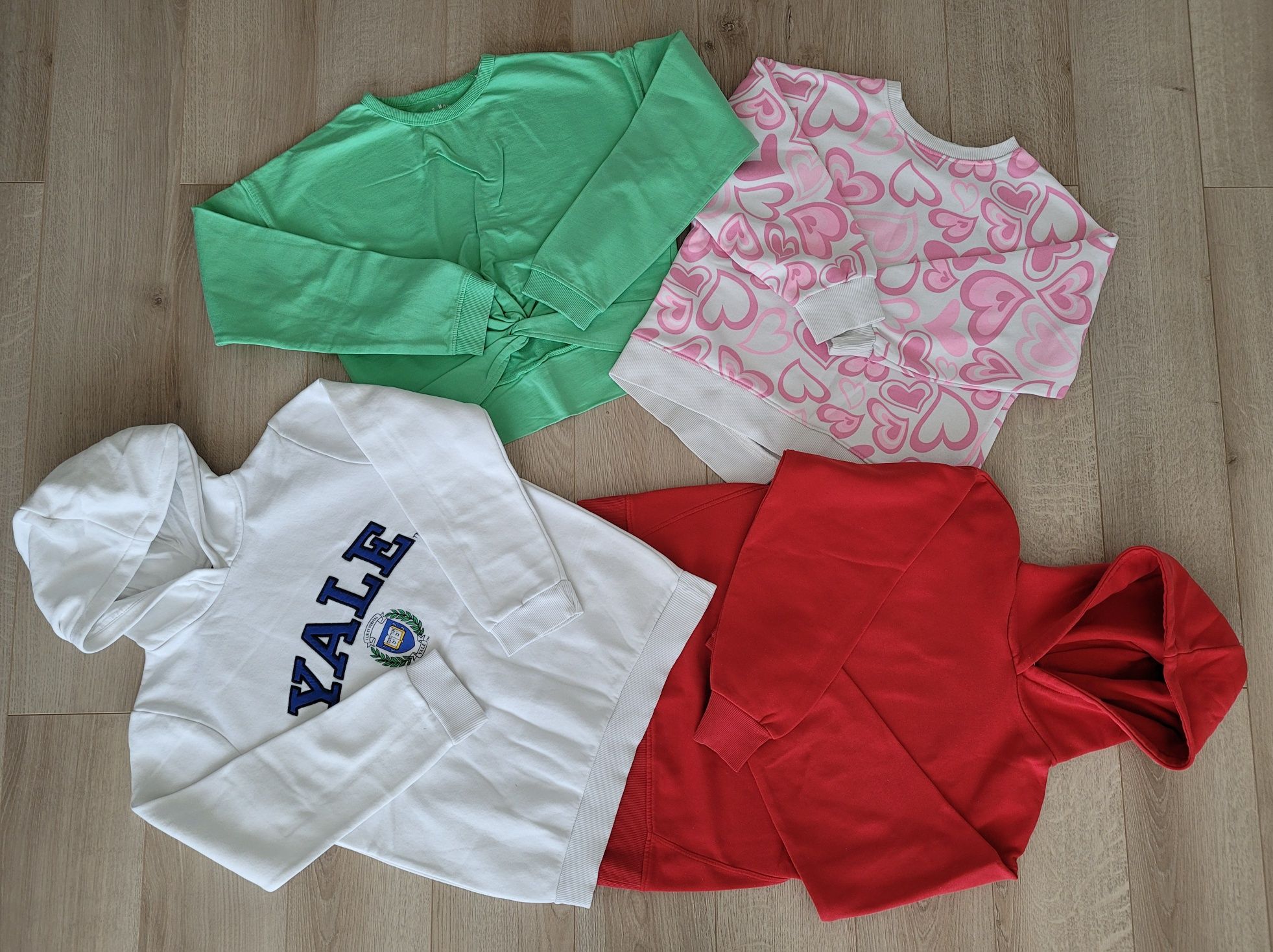 Ubrania dla dziewczynki Zara, Mango, Benetton, CA, rozm. 152.
