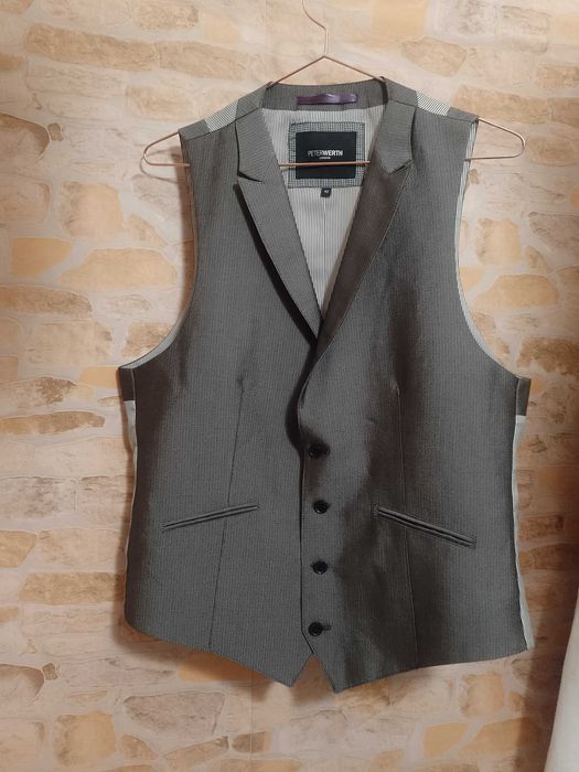 (M) Peter Werth London) Ekskluzywna kamizelka garniturowa z Londynu