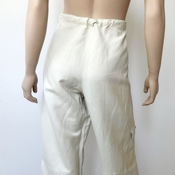 No name Lniane spodnie rybaczki bojówki damskie L
80%Len
rozmiar L
Kol