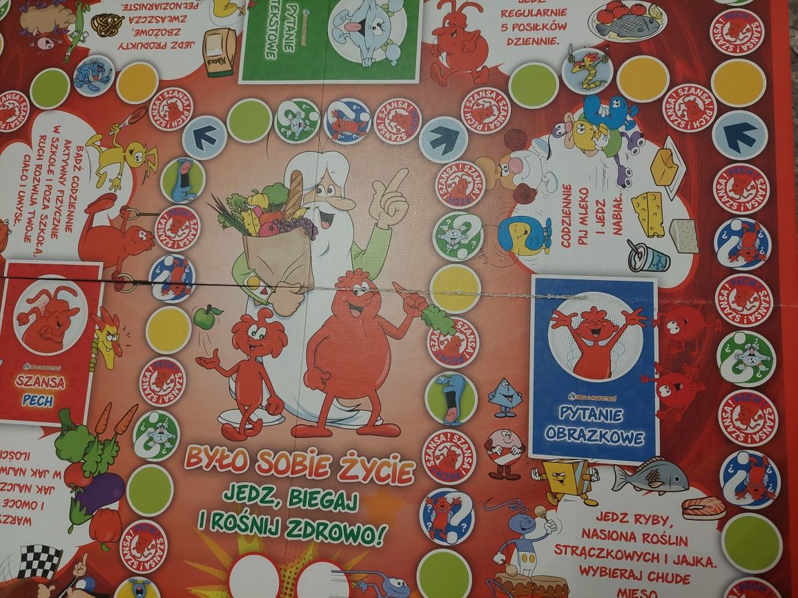 Gra "Było Sobie Życie " wersja: Jedz, Biegaj i Rośnij Zdrowo!