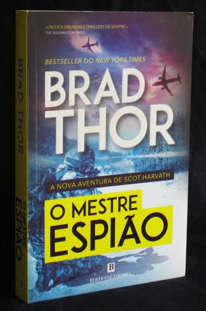 Livro O Mestre Espião Brad Thor