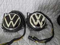 Камера заднего вида в значек VW Passat CC, B6/B7,B8, Arteon Golf 5/6