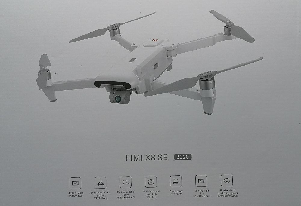 Drone Xiaomi FIMI X8 SE 2020;8Kms;4K UHD HDR+acessórios;ler anuncio