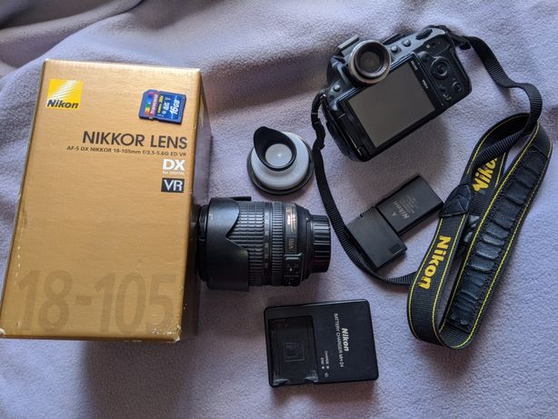 Фотоаппарат Nikon D 5100. + объектив Nikkor AF-S 18-105mm.