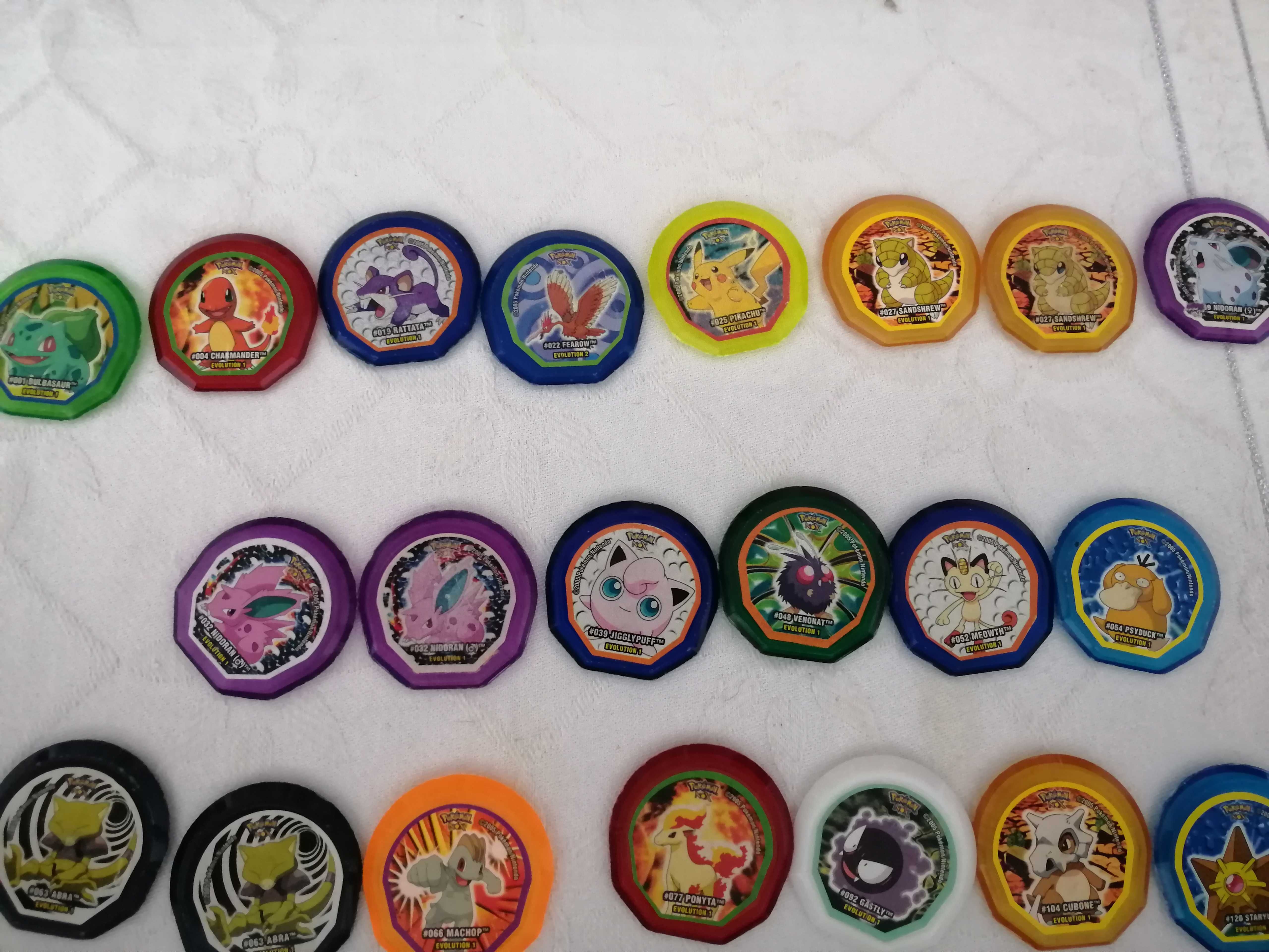 Tazos Pokémon NOX