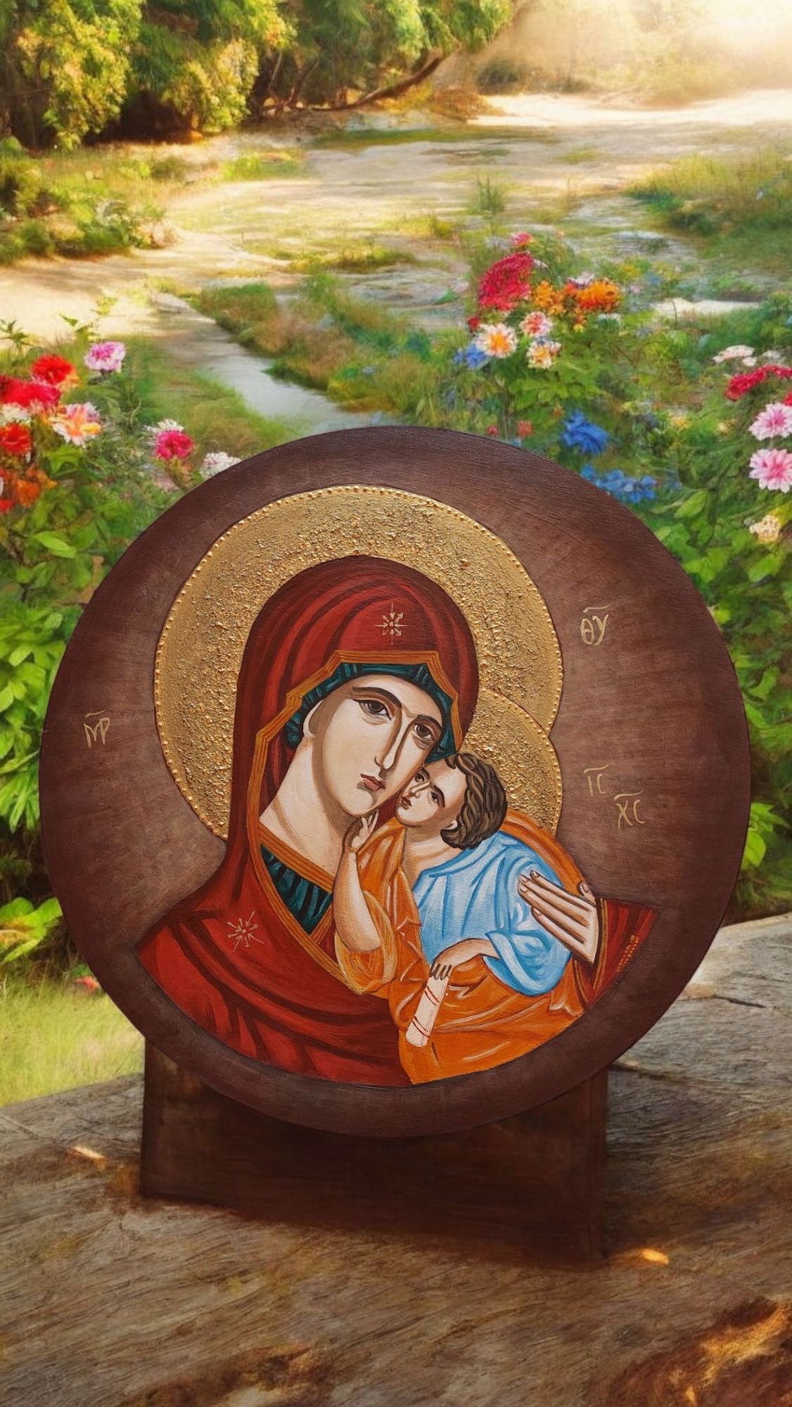 Ikona Matka Boska z Dzieciątkiem.