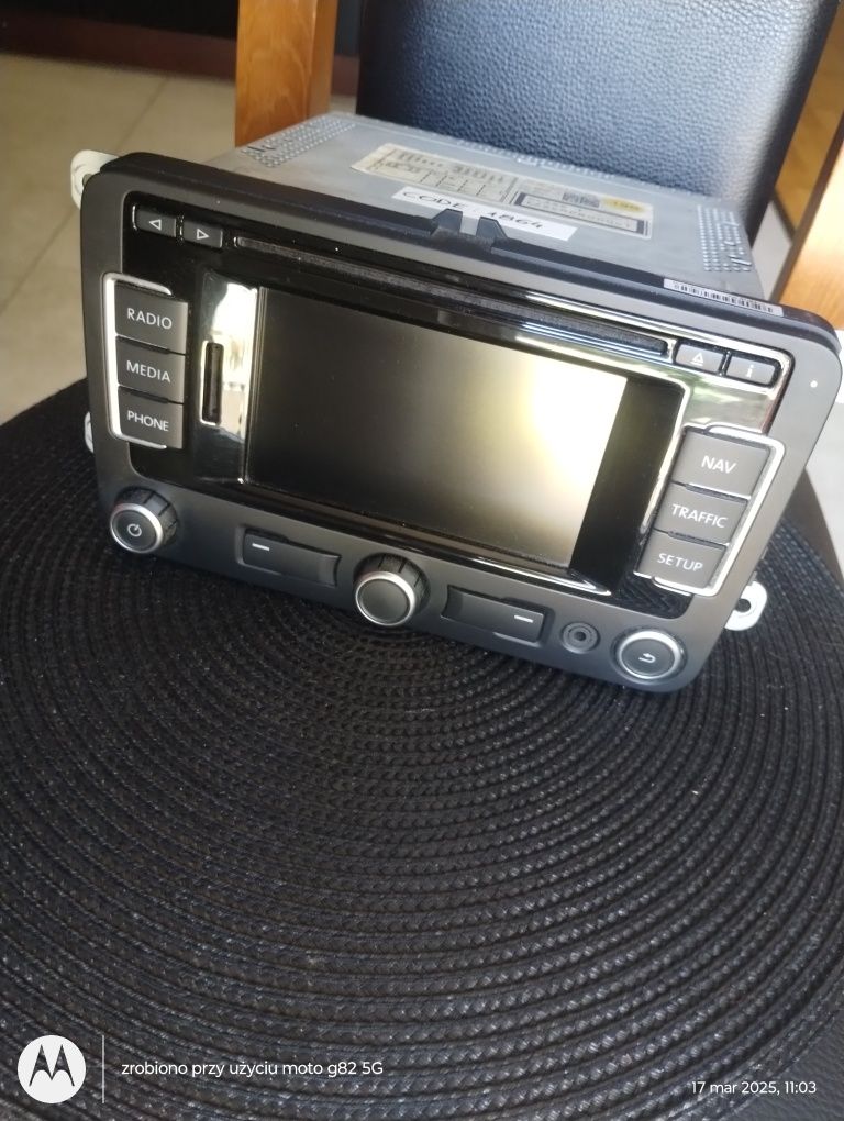 Radio nawigacja VW RNS 310 z kodem