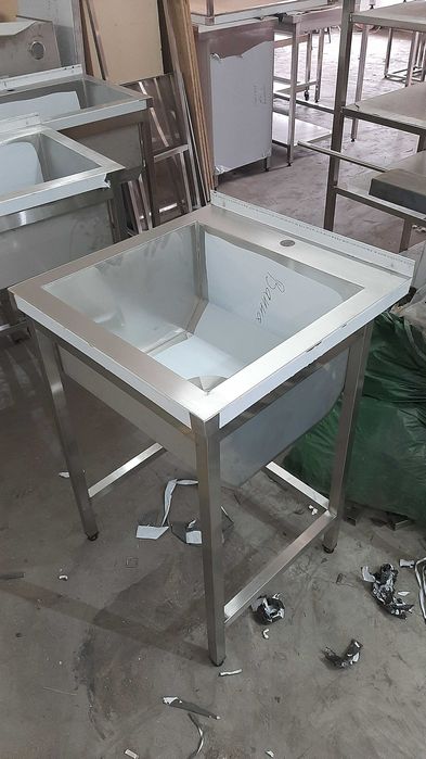 Стелаж, Стіл, Мийка, Полиця Нержавійка