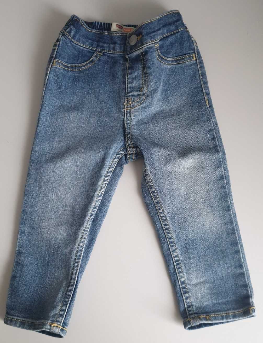 Levi's niebieskie jeansy roz 74,9 miesięcy