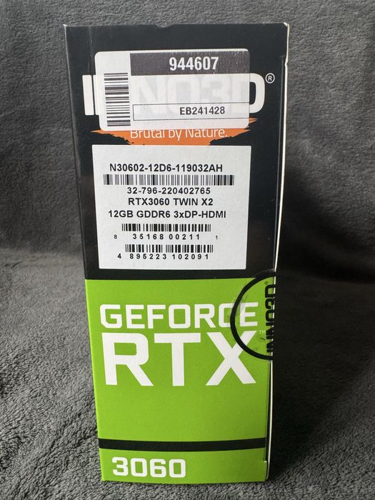 Karta Graficzna INNO3D RTX 3060 12GB |jak nowa| GWARANCJA 24 MIESIĄCE