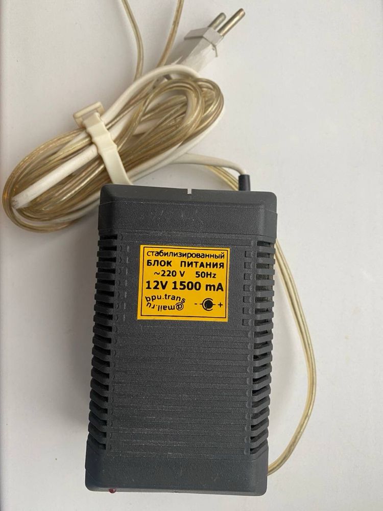 Блок питания стабилизированный 12v 1500mA