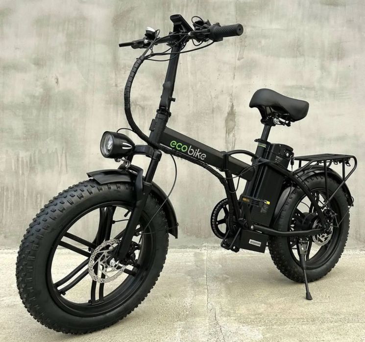 ‼️ПОТУЖНИЙ Складний Електровелосипед Ecobike Storm V8 1000W 30Ah/26Ah