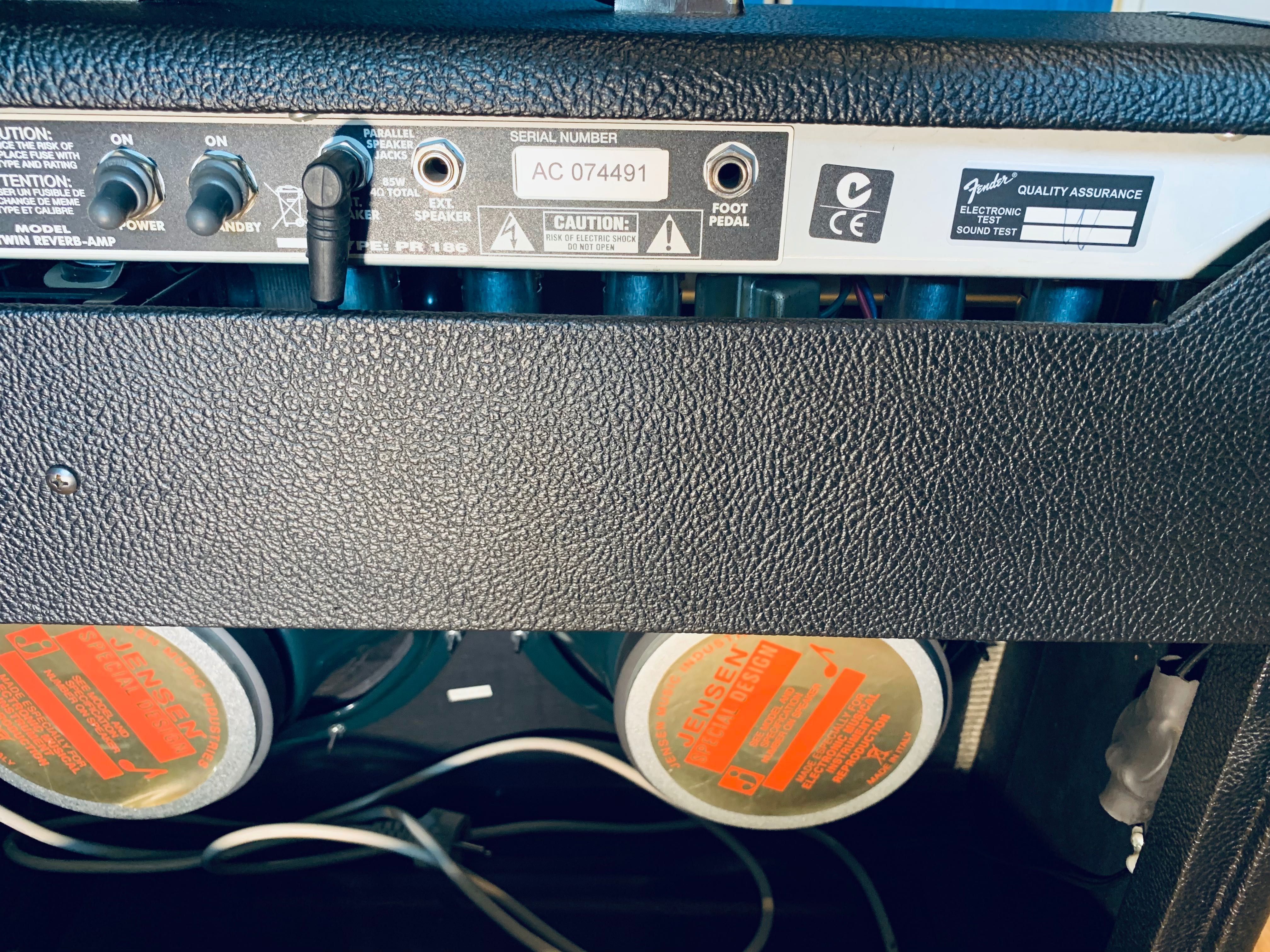 FENDER 65 Twin Reverb Amp (Jak nowy)